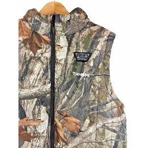 TIDEWE Men's Heated‎ Vest L Real Tree Camo Lightweight Vest for Hunting/Hiking